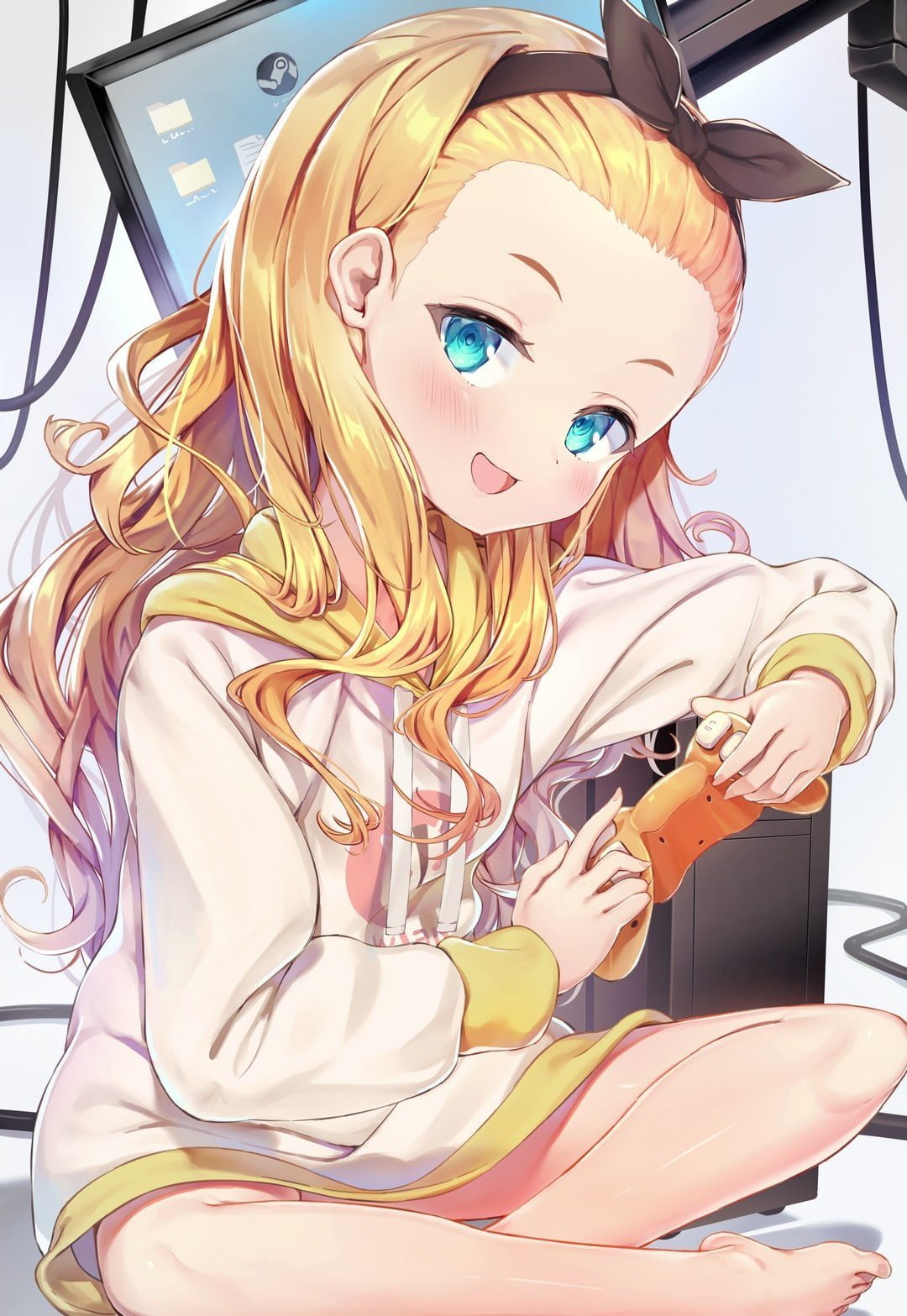 【非・微エロ】ゲーム大好きインドア美少女画像まとめ その６のトップ画像